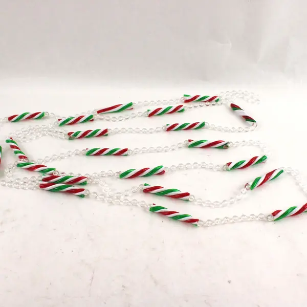 Lot of 2 Vintage Candy Christmas Tree Garlands 7ft Each