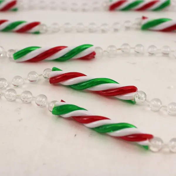 Lot of 2 Vintage Candy Christmas Tree Garlands 7ft Each
