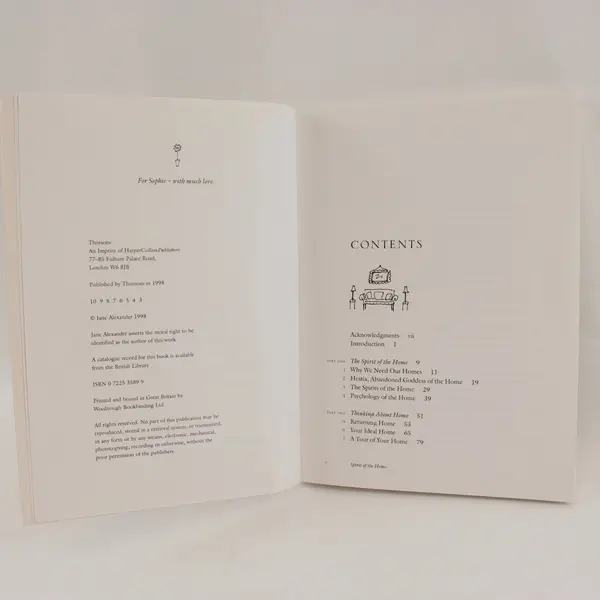 Jane Alexander Spirit of the Home: Make Your Home a Sanctuary Softcover Book