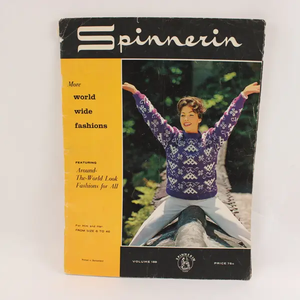 Lot 3 Vintage 1960s Knitting Pattern Books Spinnerin 159 Mohair 55 Young 12