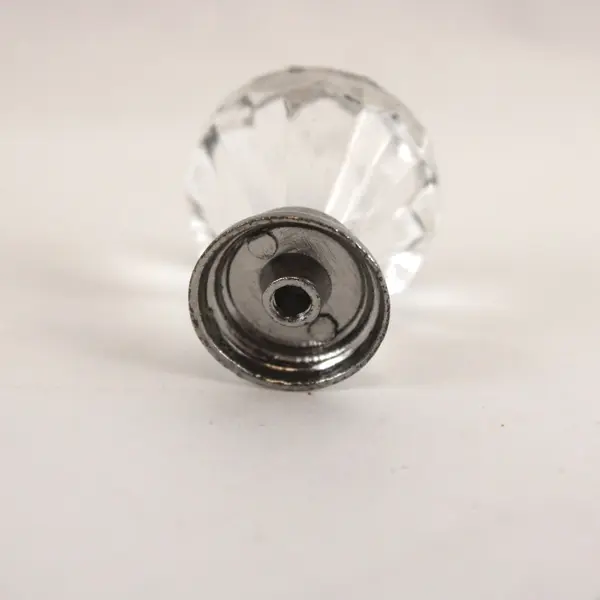 Lot of 10 Fluted Ring Mushroom Cabinet Drawer Knobs New w/ Screws