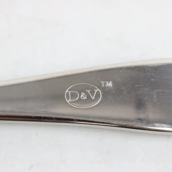 D&V Stainless Steel Dinner Fork 7.25" Long