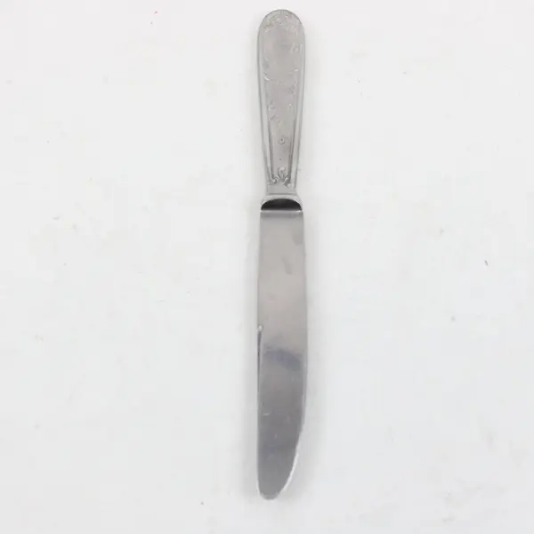 Vintage INOX Silver-Plated Butter Knife From Argentina 6.75" Rare HTF Piece