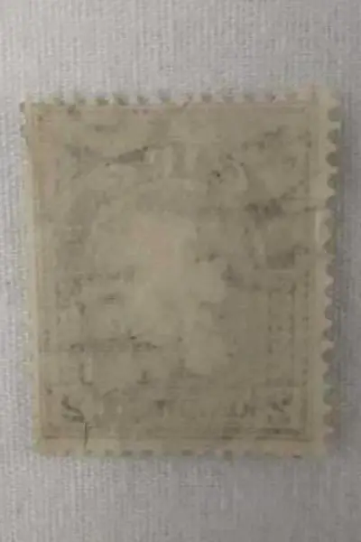 Rare 1930's Irish Stamp Eire 2 Pingin Green and White Stamp Used 