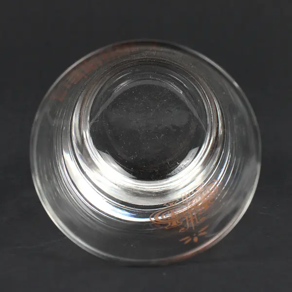 Vintage Columbia Gorge Hotel Whiskey Glass Tumbler Logo Clear