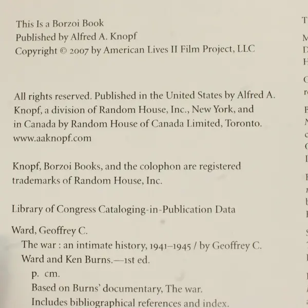 The War Ken Burns Collector's Edition DVD CD Book Box PBS Home Video