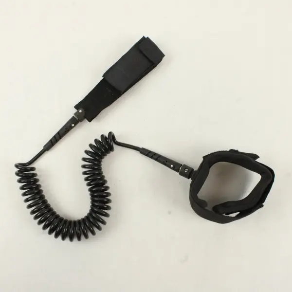 Unbranded Coiled Surfboard Paddleboard Leash Tether Used