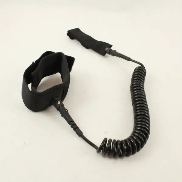 Unbranded Coiled Surfboard Paddleboard Leash Tether Used
