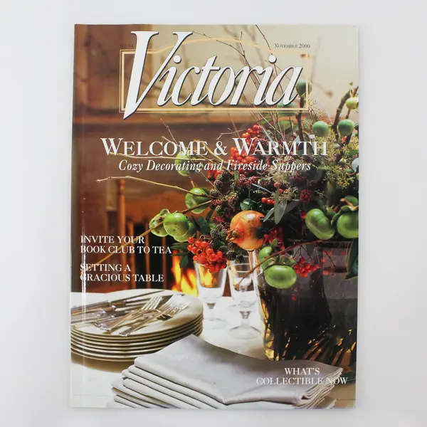 Lot of 3 Vintage Victoria Magazines From 2000 March May & November Good