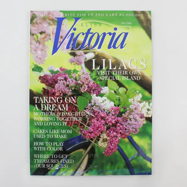 Lot of 3 Vintage Victoria Magazines From 2000 March May & November Good
