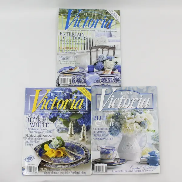 Lot of 3 Victoria Bliss Magazines May/June 2010 2011 2012