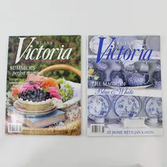 Lot of 2 Victoria-Return to Bliss Magazines May/June & July/August 2008 Good