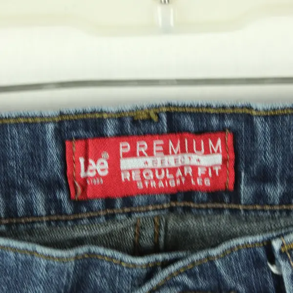 Lee Premium Select Mens 36x32 Regular Fit Straight Leg Stretch Denim Jeans