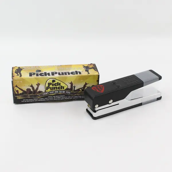 Pick Punch Guitar Pick Maker Tool Black DIY Metal Puncher