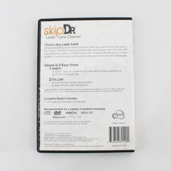 Digital Innovations skipDr Laser Lens Cleaner CD DVD Game 60120