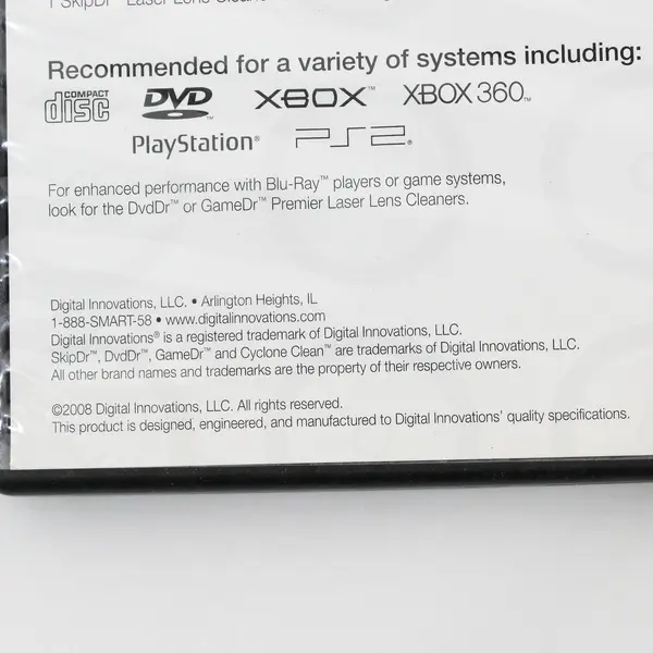 Digital Innovations skipDr Laser Lens Cleaner CD DVD Game 60120