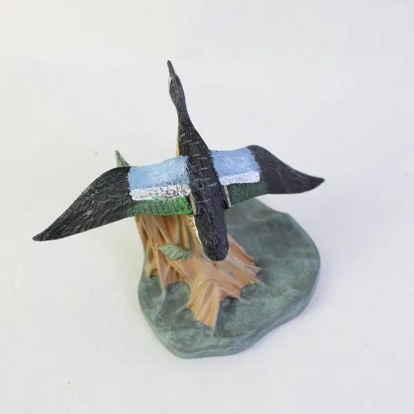 Avon 1989 Native American Duck Collection Blue Winged Teal Figurine NOS