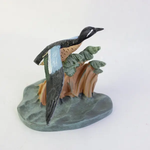 Avon 1989 Native American Duck Collection Blue Winged Teal Figurine NOS