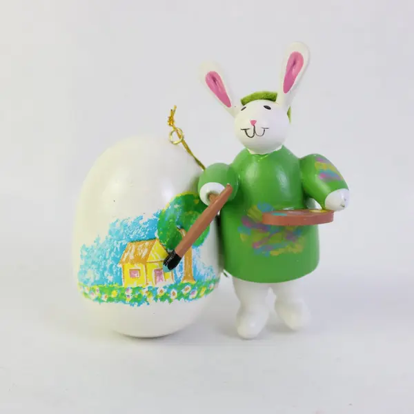 Avon Love-A-Bunny Artist Bunny Figurine Easter New In Box NIB