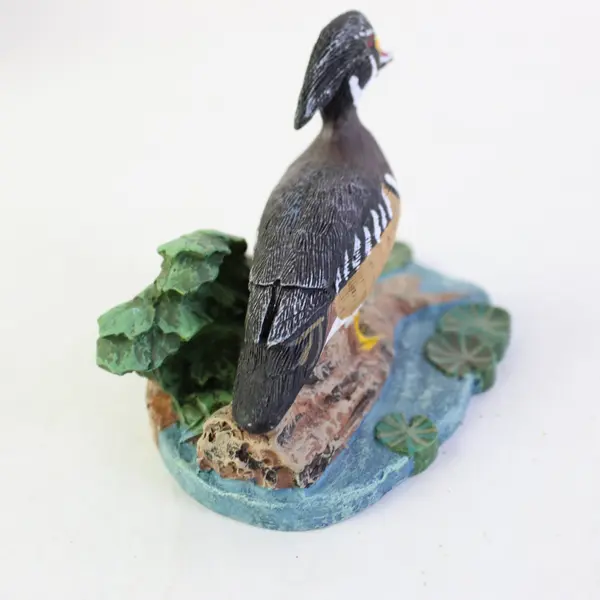 1989 Avon Native American Duck Collection Wood Duck Figurine New