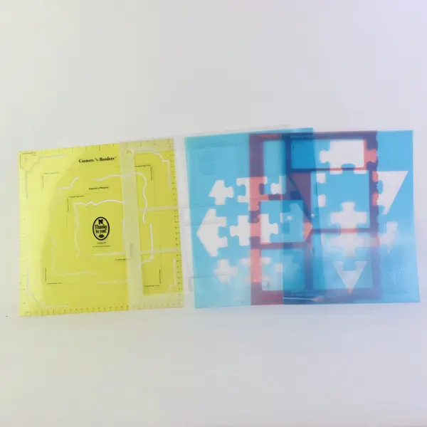 Lot of 5 Creative Memories Scrapbooking Stencils & Templates Pre-Owned