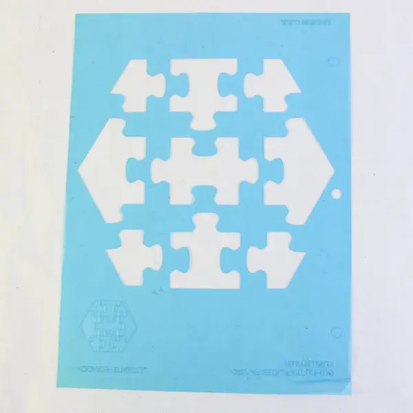 Lot of 5 Creative Memories Scrapbooking Stencils & Templates Pre-Owned