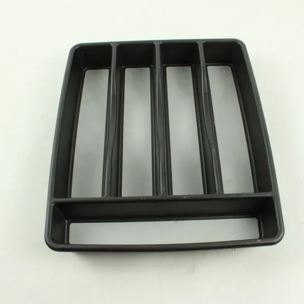 Rubbermaid 1998963 Small Cutlery Tray Black Gray 1.9x10.9x13