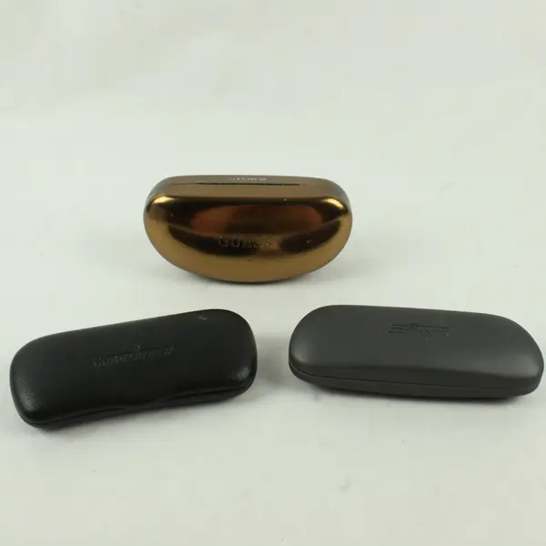 Lot of Three Sunglasses Cases - Guess, Chesterfield, Silhouette