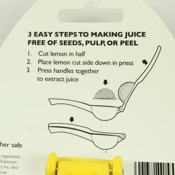 Chip Clip by Robinson Home Products  Lemon Press - New