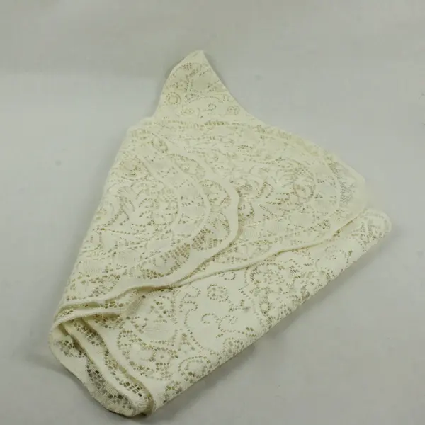 Vintage Ivory Lace Table Runner 90in Antique Style