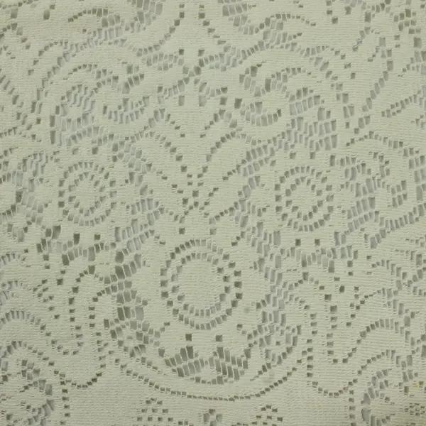 Vintage Ivory Lace Table Runner 90in Antique Style