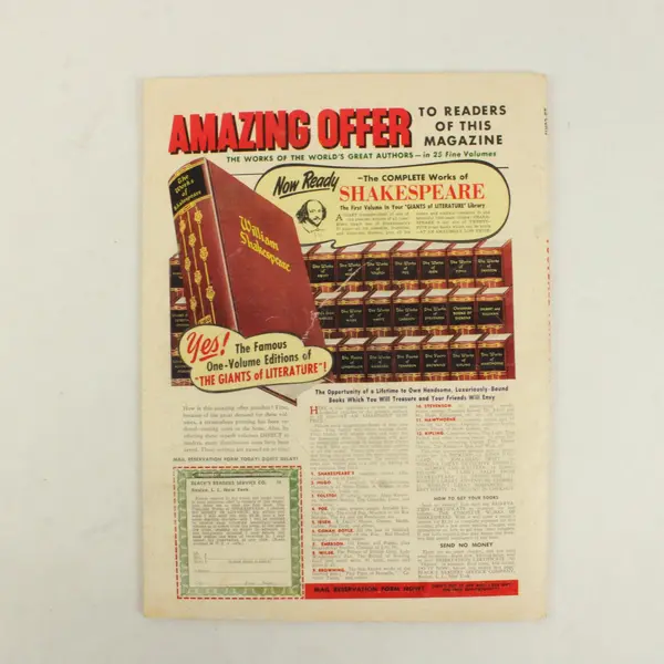 1958 True Magazine Football Yearbook Pro Jimmy Brown Browns Schmidt Lions 