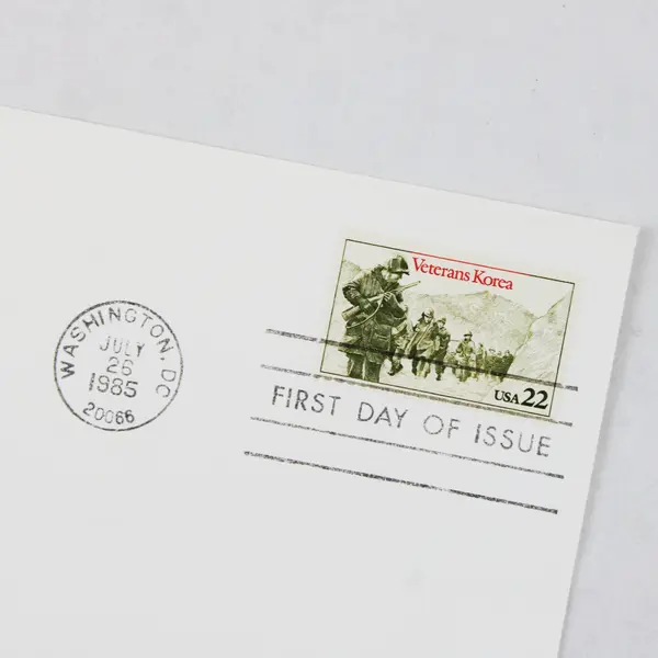 Lot of 7 U.S. Military Theme Stamps 1985 First Day Covers Fleetwood Cachet