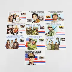 Set Of 10 WWII Commemorative 1995 Fleetwood FDC #95 Postcards 1-10