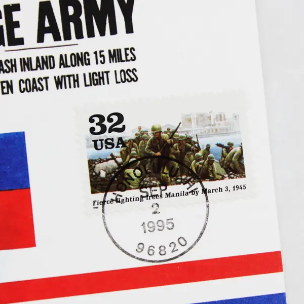 Set Of 10 WWII Commemorative 1995 Fleetwood FDC #95 Postcards 1-10