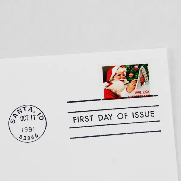 Lot Of 8 Christmas 1991 Stamps Fleetwood First Day Covers