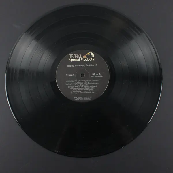 Happy Holidays Volume 17 12" Vinyl Record True Value RCA