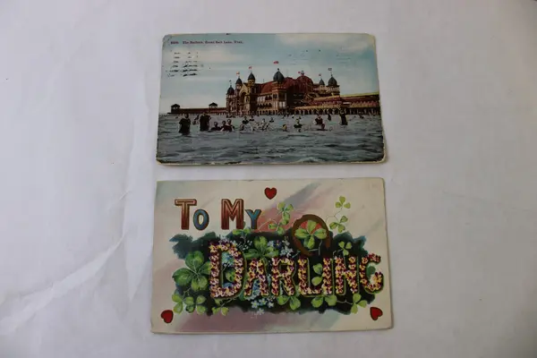 Lot of 5 Vintage 1910s Greeting Card Postcards Mills Nebraska