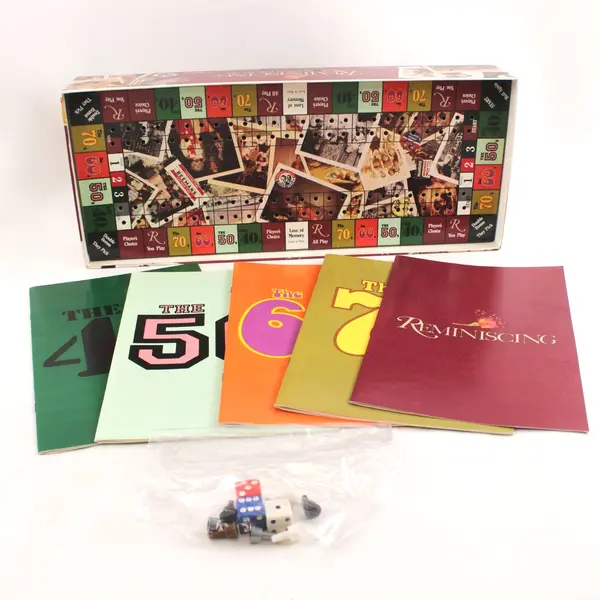 1989 TDC Games Reminiscing For People Over Thirty Vintage Board Game