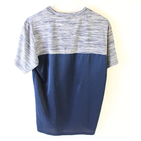 Adidas Climalite Blue Short Sleeve Athletic Training Tee Shirt