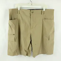 Orvis Hiking Cargo Shorts Men Size 40 Khaki Outdoor Shorts