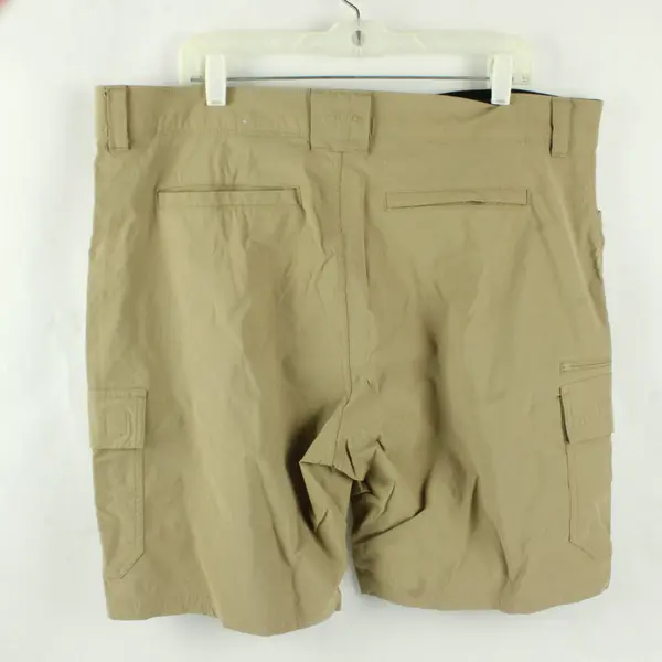 Orvis Hiking Cargo Shorts Men Size 40 Khaki Outdoor Shorts
