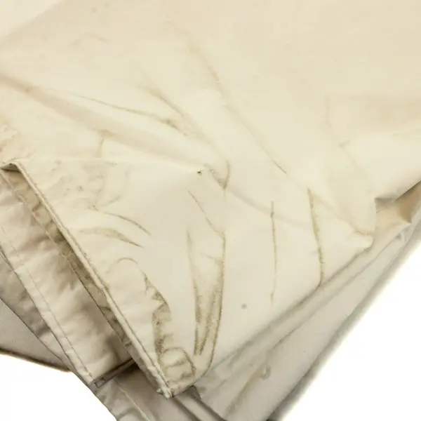 Lot of 18 White Queen Sized Pillowcases DIY Fabric Upcycling FLAWED