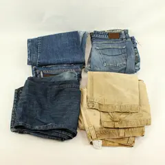 Lot of 4 Damaged Denim Jeans - For Crafts/Repurposing