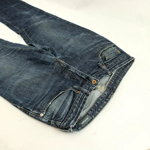 Lot of 4 Damaged Denim Jeans - For Crafts/Repurposing