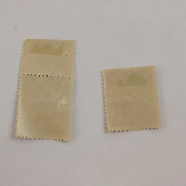 Lot Of 2 Manchukuo Conscription Stamps Mint Hinged