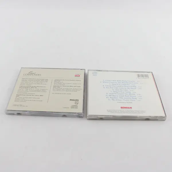 Lot of 2 CDs GLAD The Acapella Project II & Time Life Great Composers