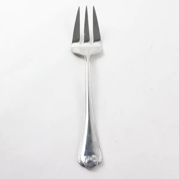 Reed & Barton Sophia Stainless Steel Meat Serving Fork 9.25in