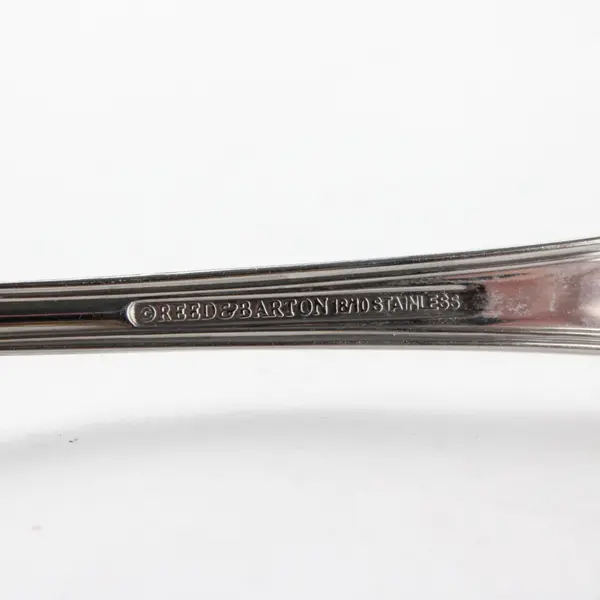 Reed & Barton Sophia Stainless Steel Meat Serving Fork 9.25in