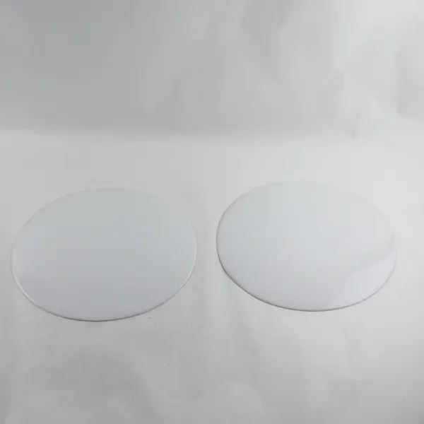 Set of 2 Oval Ceramic Sublimation Blanks 13x10.5 in